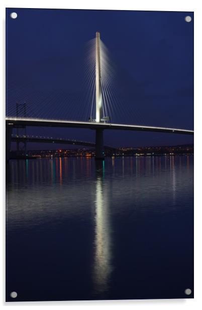 Portrait of Queensferry crossing Acrylic by JC studios LRPS ARPS