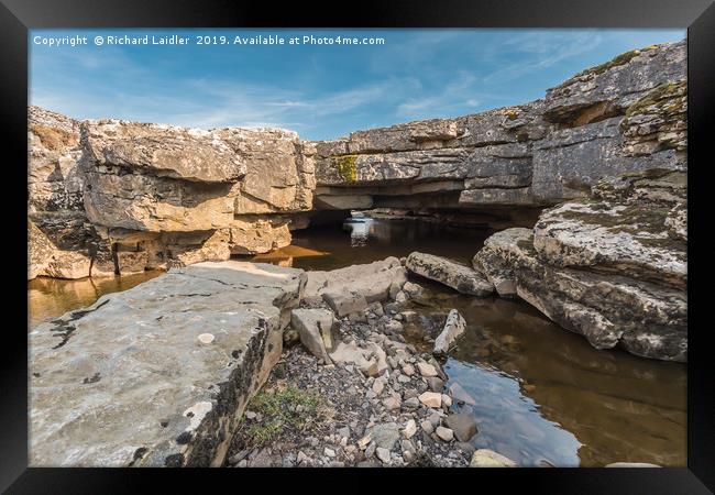 God's Bridge Framed Print by Richard Laidler