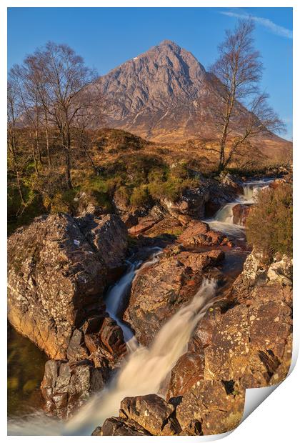 Buachaille Etive Mor Print by Miles Gray