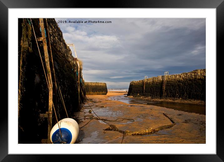 Exit to the North Sea Framed Mounted Print by Jim Jones