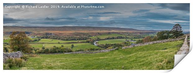 Upper Teesdale Panorama Print by Richard Laidler