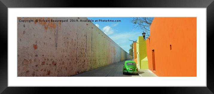 Wall canvas, Campeche Framed Mounted Print by Sylvain Beauregard