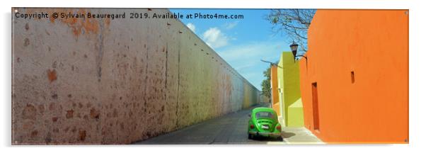 Wall canvas, Campeche Acrylic by Sylvain Beauregard