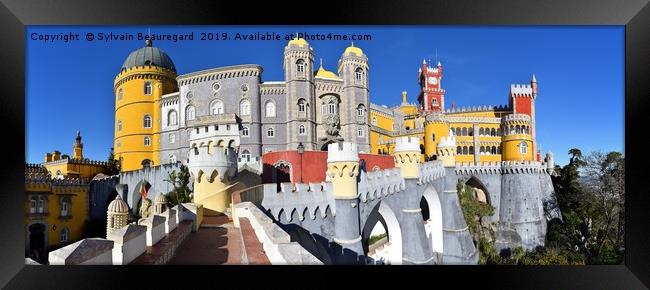 Pena Castle, Sintra, 2.5 to 1 Framed Print by Sylvain Beauregard
