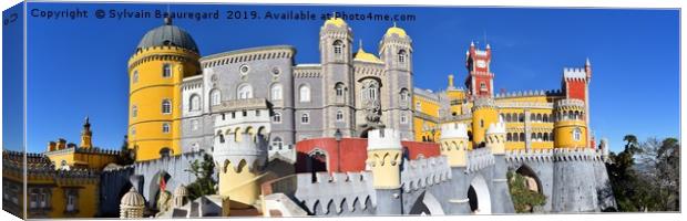 Pena Castle, Sintra Canvas Print by Sylvain Beauregard