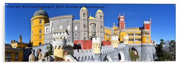 Pena Castle, Sintra Acrylic by Sylvain Beauregard