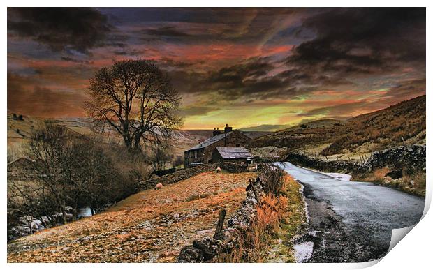 The Dales uk Print by Irene Burdell