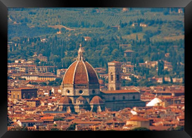 florence,italy Framed Print by paul ratcliffe