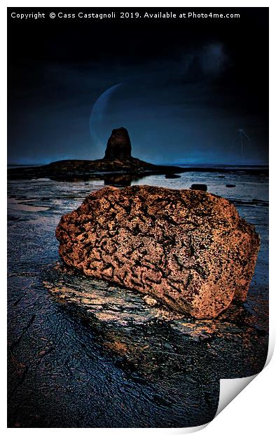 Alien Landscape 2 Print by Cass Castagnoli