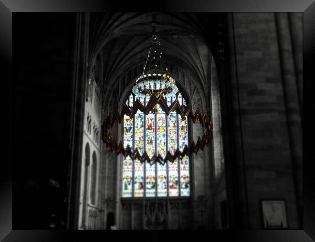 cathedral art Framed Print by paul ratcliffe