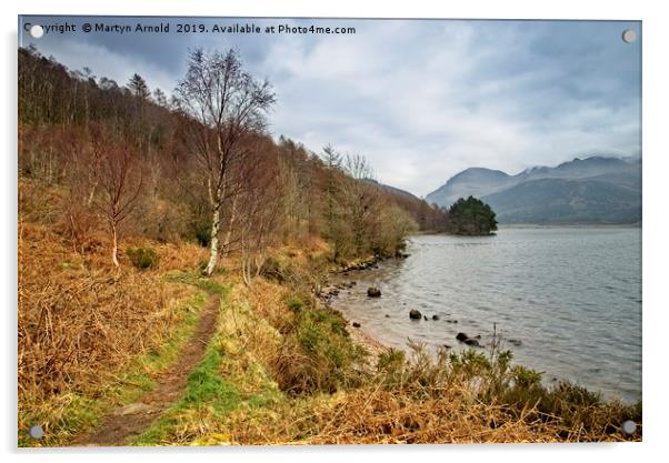 Ennerdale Water Walk Acrylic by Martyn Arnold