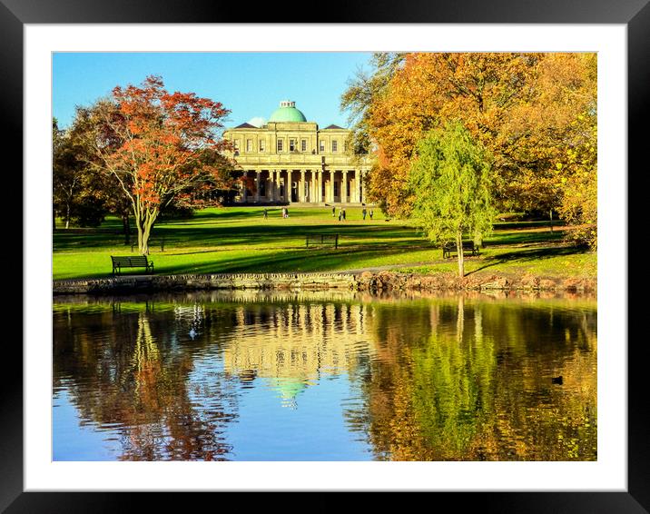 Pittville in Autumn Framed Mounted Print by Jason Williams