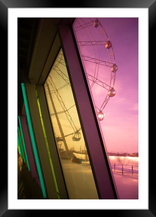 Ferris wheel Framed Mounted Print by Larisa Siverina