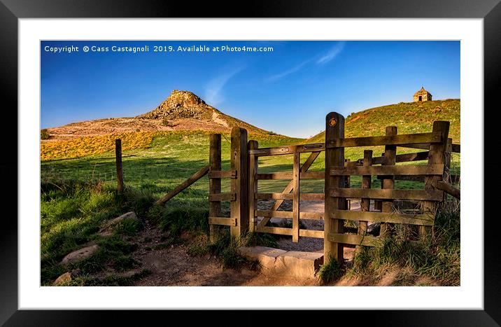 Gateway to Roseberry Framed Mounted Print by Cass Castagnoli