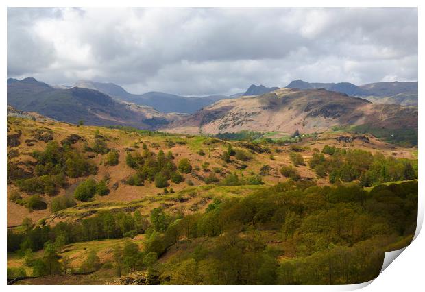 View To The Pikes Print by CHRIS BARNARD