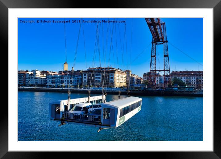 Biscayne Bridge gondola Framed Mounted Print by Sylvain Beauregard