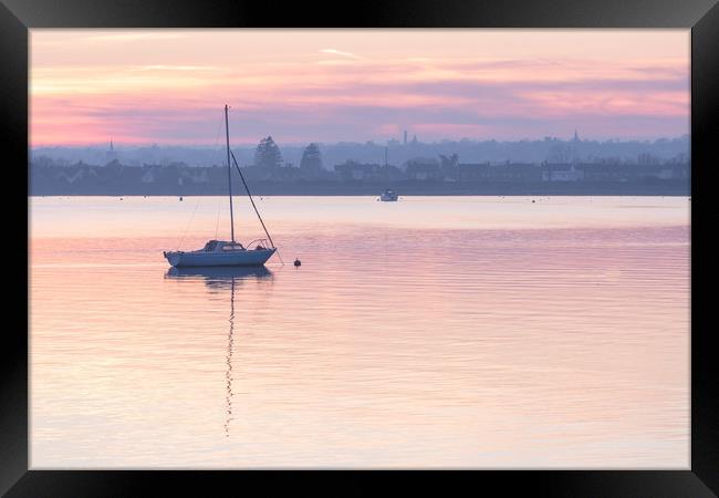 Tranquil Waters Framed Print by Kelvin Trundle