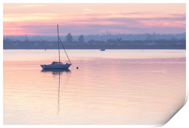 Tranquil Waters Print by Kelvin Trundle