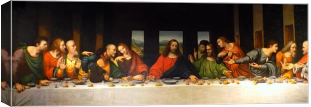 last supper Canvas Print by paul ratcliffe