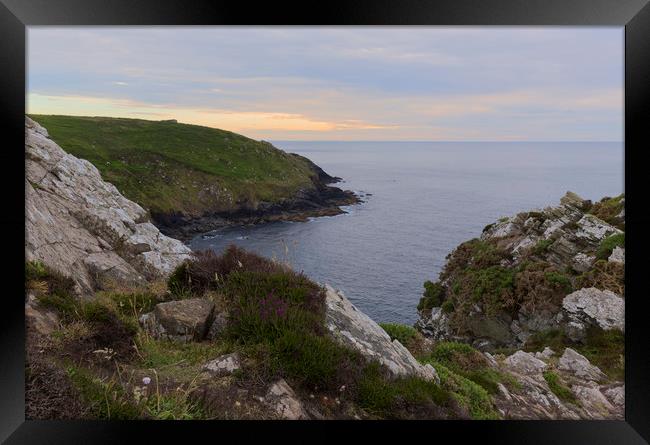 Botallack Cornwall Framed Print by CHRIS BARNARD