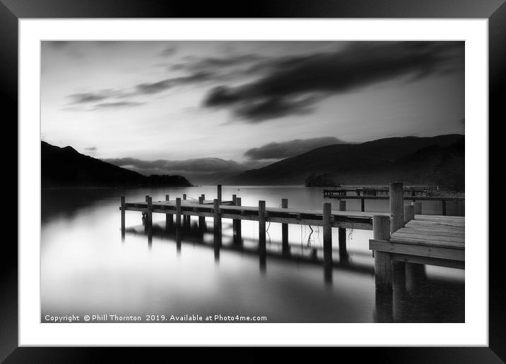 Loch Earn No.4 Framed Mounted Print by Phill Thornton
