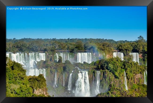 Iguazu Falls Framed Print by Sylvain Beauregard