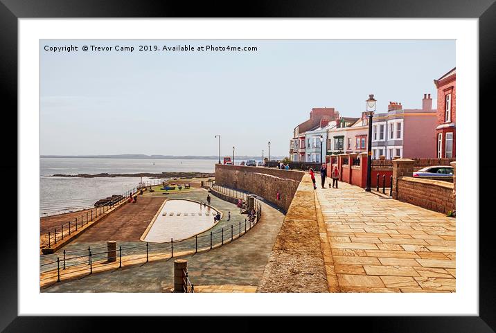 Hartlepool Town Wall Framed Mounted Print by Trevor Camp
