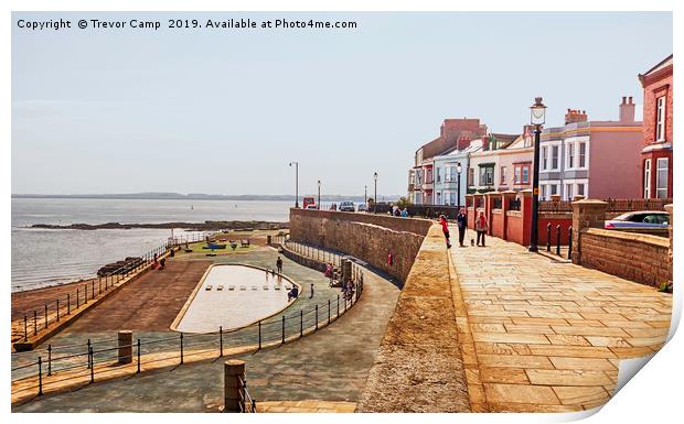 Hartlepool Town Wall Print by Trevor Camp