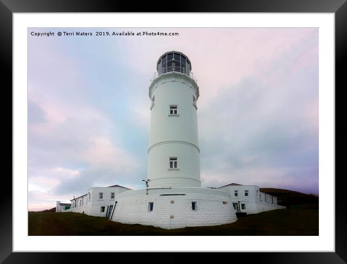 Trevose Head Lighthouse Framed Mounted Print by Terri Waters