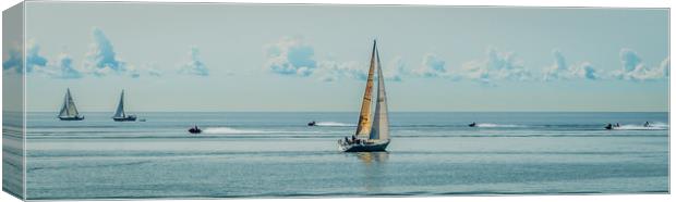 Grace on the water Canvas Print by Naylor's Photography