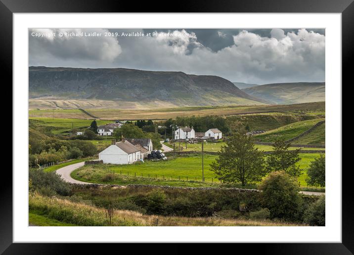 Evening at Langdon Beck, Upper Teesdale Framed Mounted Print by Richard Laidler