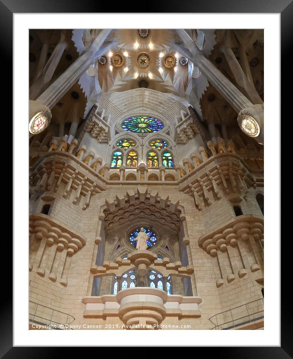 Sagrada Familia Framed Mounted Print by Danny Cannon