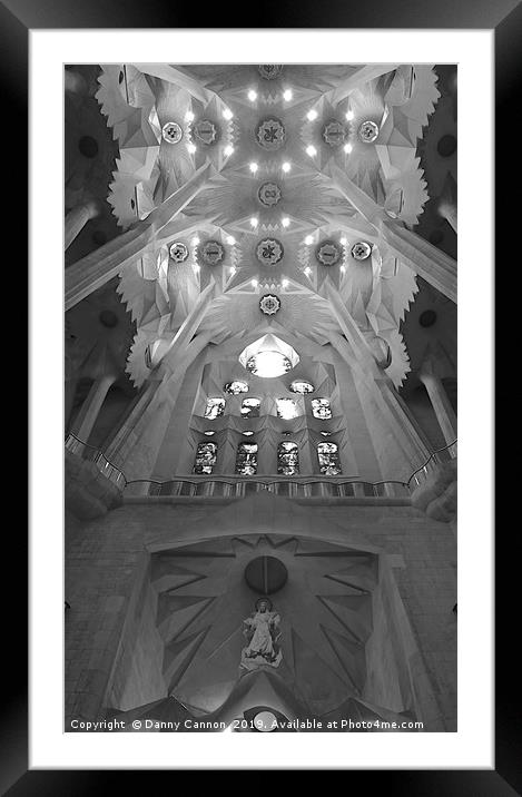 Sagrada2 Framed Mounted Print by Danny Cannon