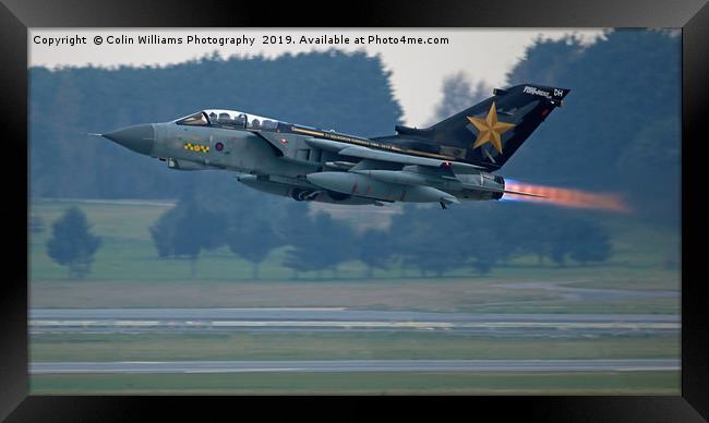 The Tornado Retires 1 Framed Print by Colin Williams Photography