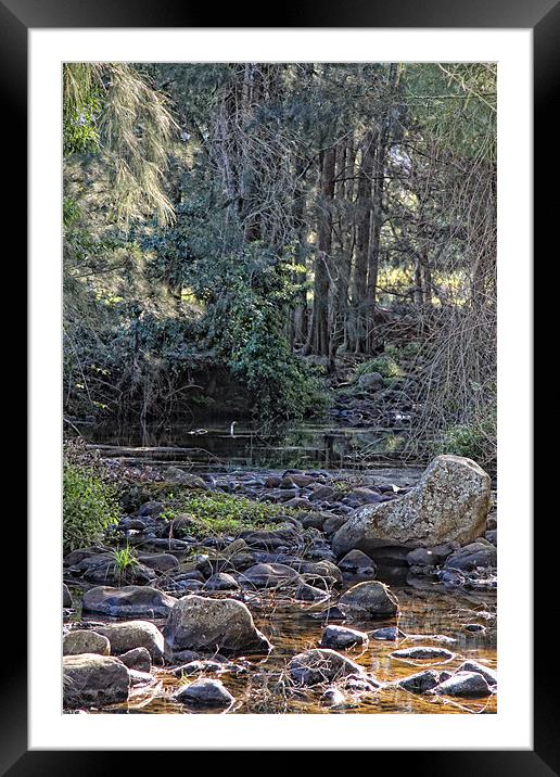 Strongs Creek II Framed Mounted Print by Adrian McMillan