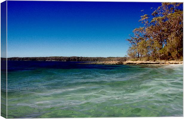 Jervis Bay Canvas Print by Adrian McMillan