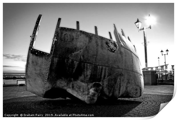 Remembering Maritime Heroes Print by Graham Parry