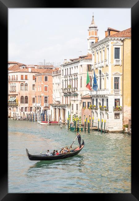 Grand Canal, Venice Framed Print by Graham Custance