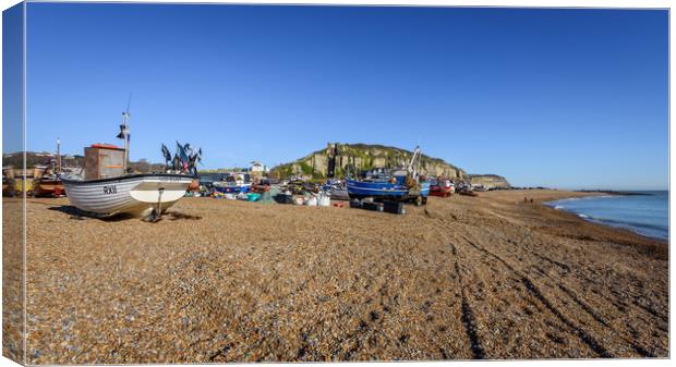 The Stade Hastings Canvas Print by Nick Rowland
