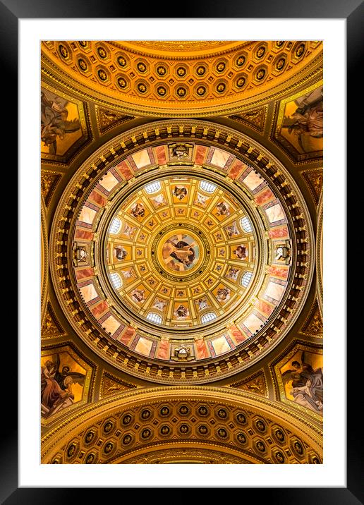 Catholic basilica patterns Framed Mounted Print by Svetlana Sewell
