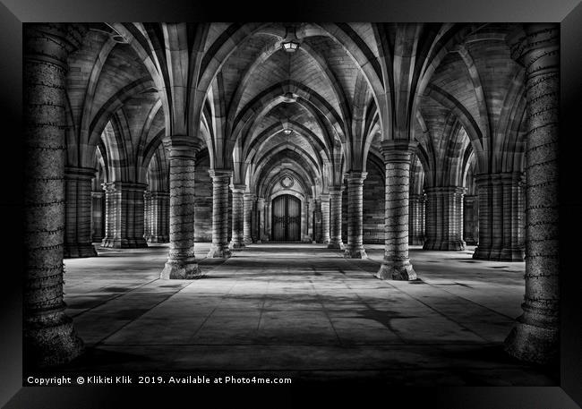 The Cloisters Framed Print by Angela H