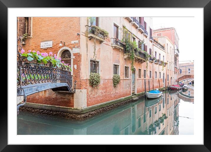 Venice Framed Mounted Print by Graham Custance