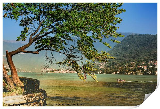 Lake Maggiore, Italy Print by Claudio Lepri