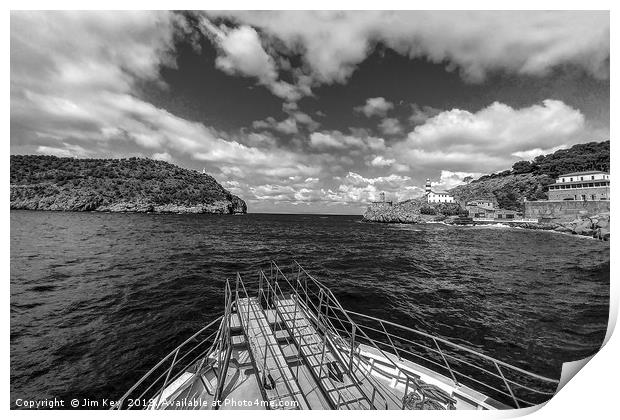 Puerto Soller Majorca Print by Jim Key