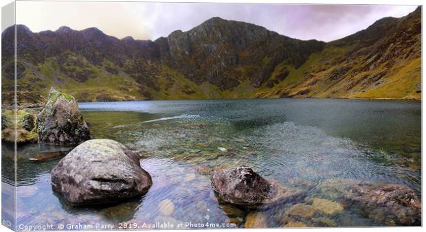 Snowdonia's Serene Solitude Canvas Print by Graham Parry