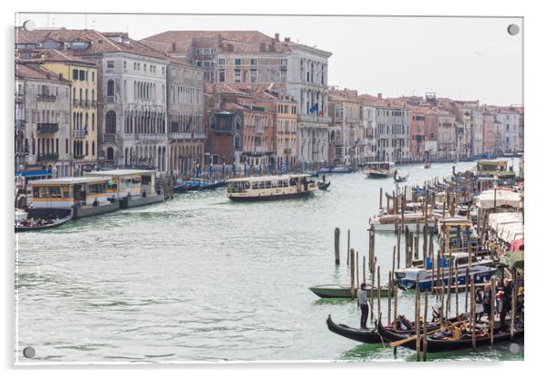 Grand Canal, Venice Acrylic by Graham Custance