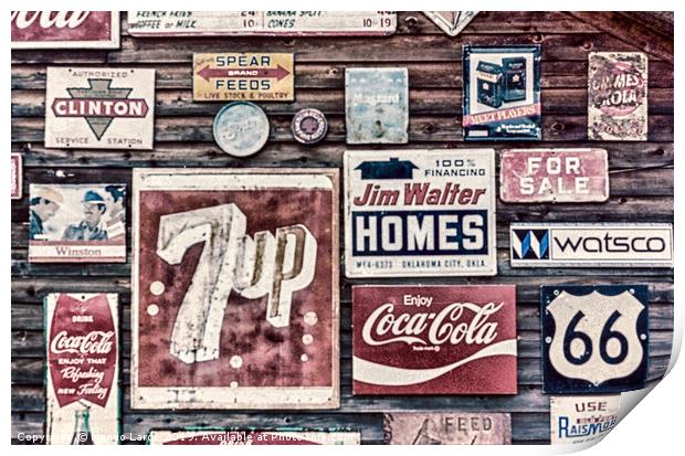 Signage II Print by DiFigiano Photography