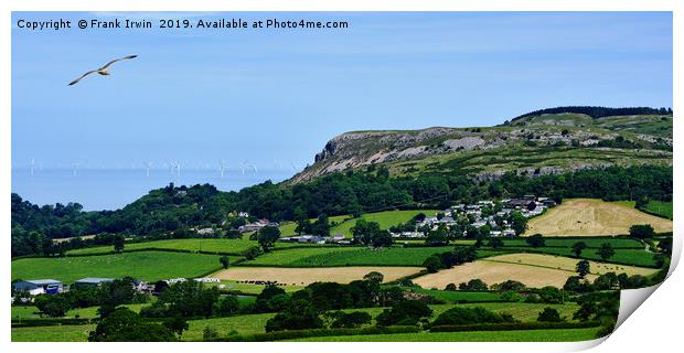 A lovely Welsh landscape Print by Frank Irwin