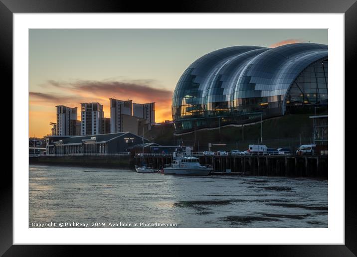 The Sage at sunrise Framed Mounted Print by Phil Reay