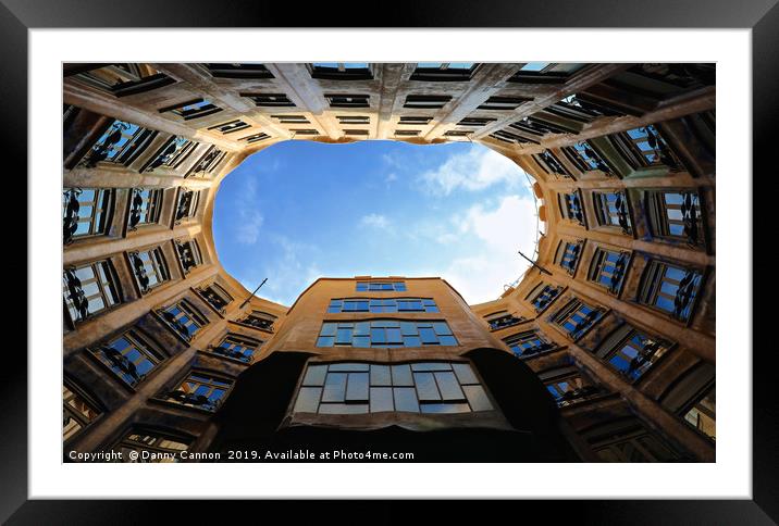 Looking Up Framed Mounted Print by Danny Cannon